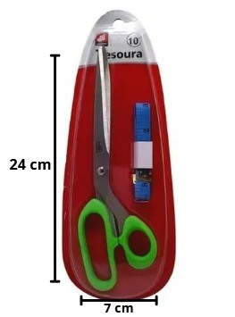 TESOURA C/ FITA METRICA